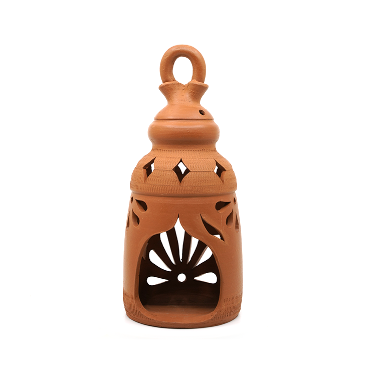 Handmade Clay Candle Holder for Prayer Rooms | NoorNook